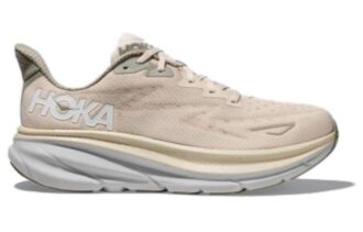 Clifton 9 2E Wide 'Oat Milk’