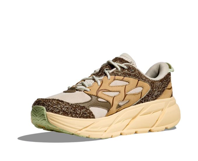 Clifton L Suede 'Oat Milk Pollen’