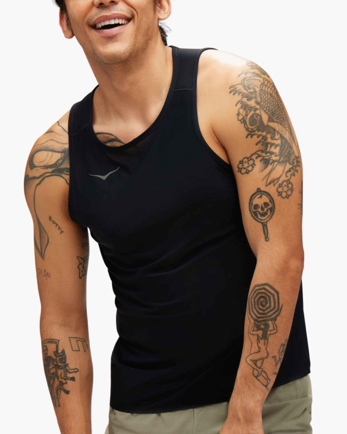 HOKA Airolite Run z krótkim rękawem