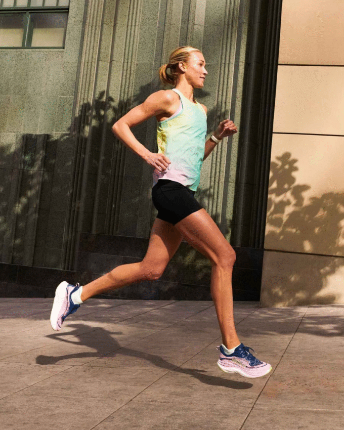 HOKA Airolite Run z krótkim rękawem