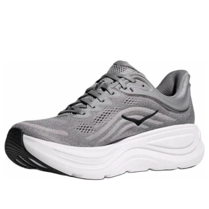 HOKA Bondi 9 Wide 'Grey’