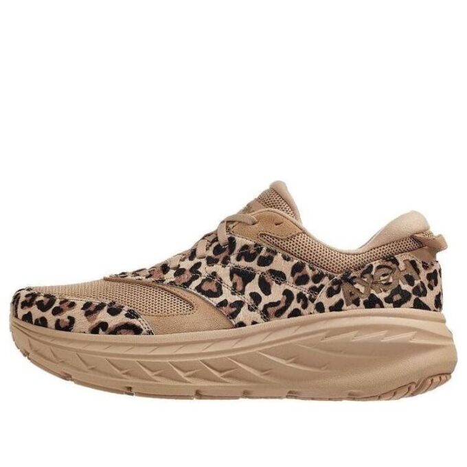 HOKA x Engineered Garments Bondi L 'Leopard’