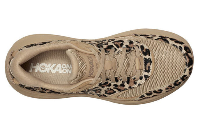 HOKA x Engineered Garments Bondi L 'Leopard’