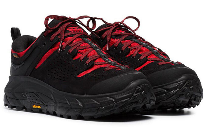 HOKA x Engineered Garments Tor Ultra Low 'Black Red’