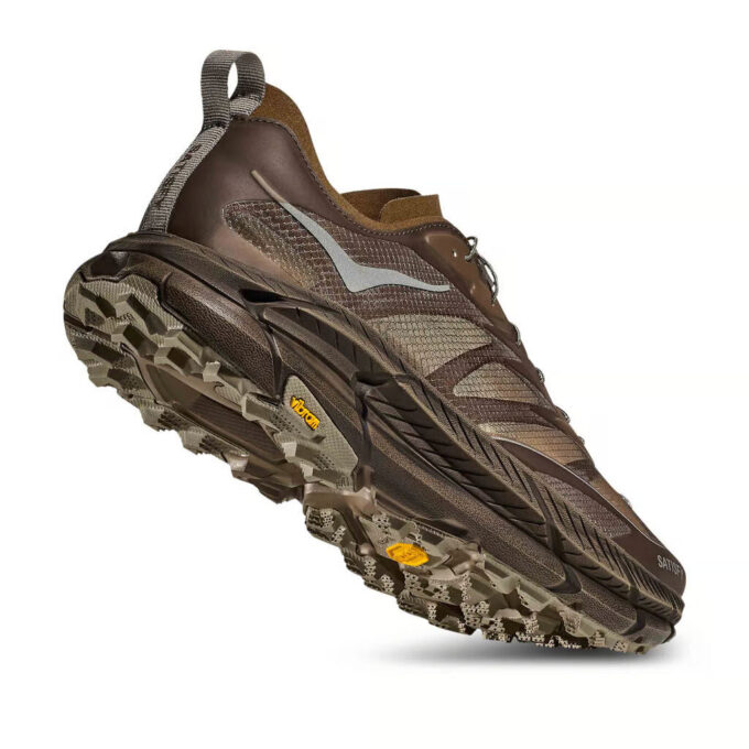 HOKA x Satisfy Mafate Speed  4 Lite 'Rubber’