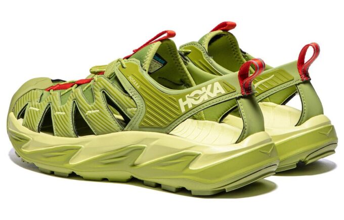 Hopara Sandal 'Dark Citron’