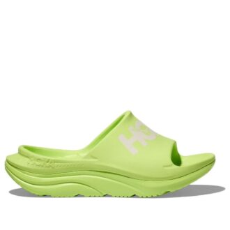 Ora Athletic Slide 'Lettuce White’