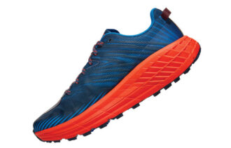 Speedgoat 4 'Majolica Blue Mandarin Red’