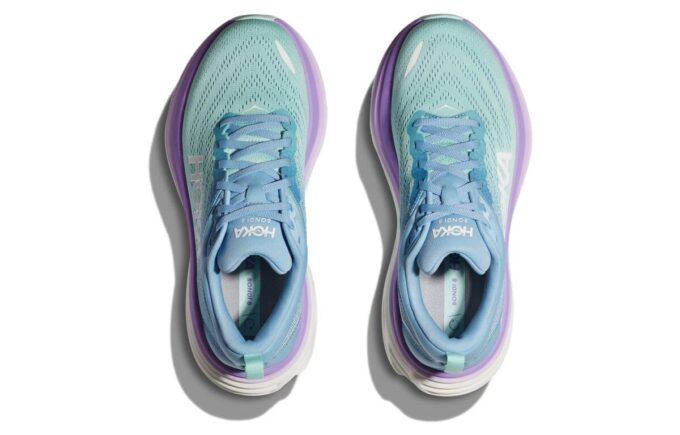 (WMNS) Bondi 8 D Wide 'Airy Blue Sunlit Ocean Purple’