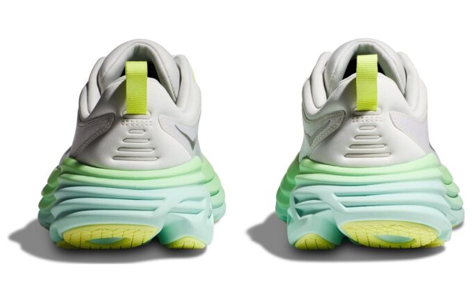 (WMNS) Bondi 8 D Wide 'Champagne White Sea Blue’