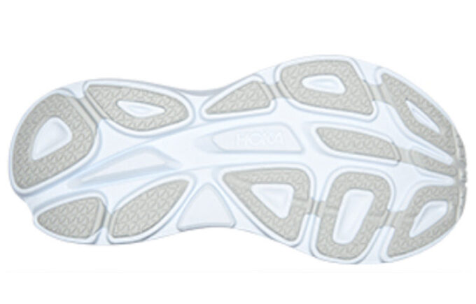 (WMNS) Bondi 8 Wide D 'Light Grey Orange’