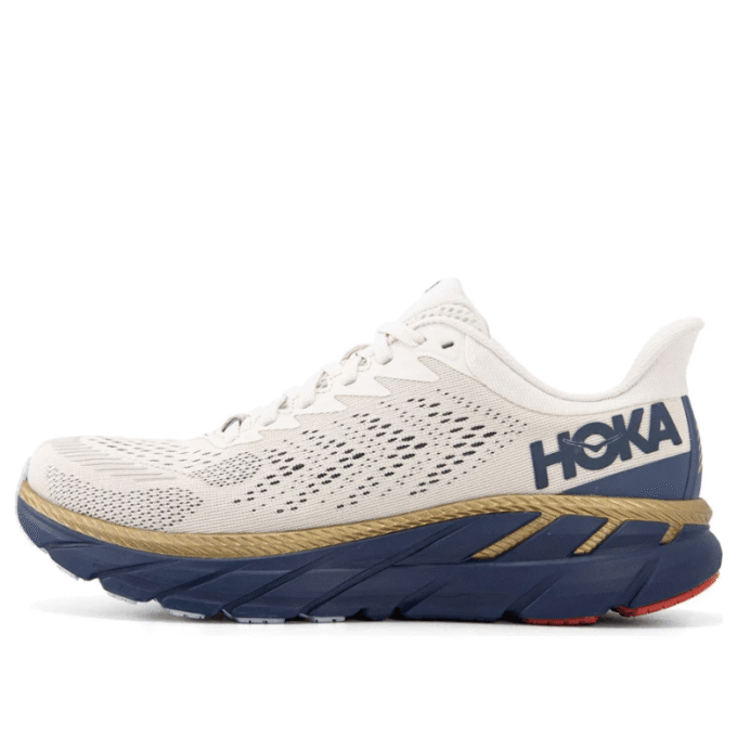 (WMNS) Clifton 7 'Tofu Vintage Indigo’