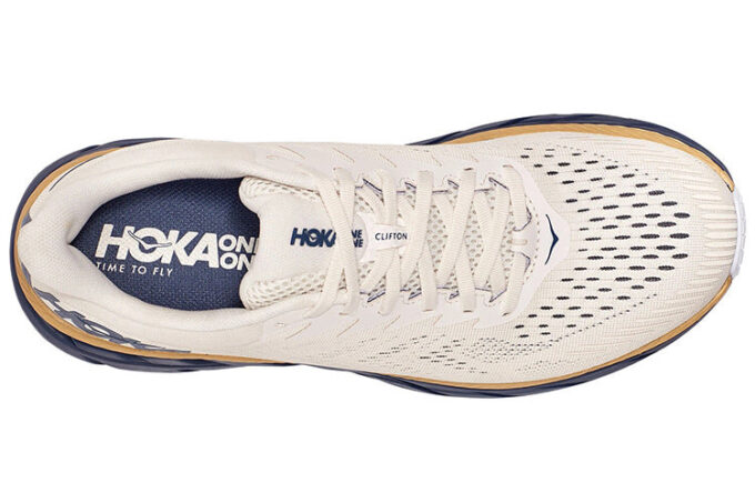 (WMNS) Clifton 7 'Tofu Vintage Indigo’