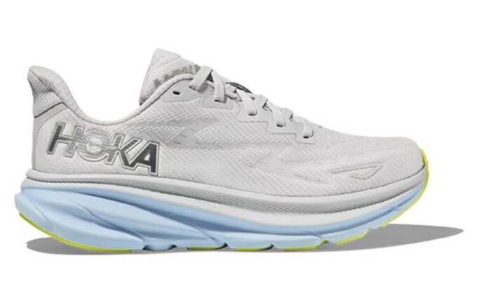 (WMNS) Clifton 9 Wide 'Nimbus Cloud Ice Blue’