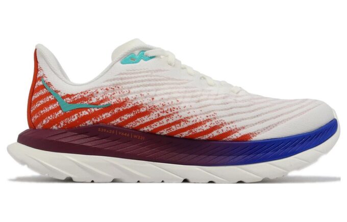 (WMNS) Mach 5 Wide 'Biało-Ognisto-Czerwony’