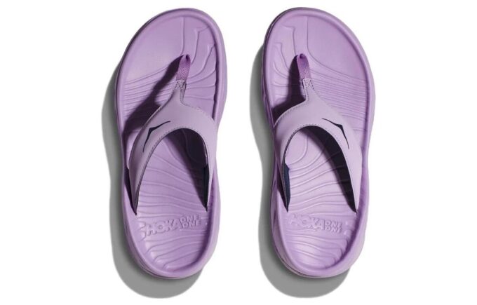 (WMNS) Ora Recovery Flip Slide 'Violet Bloom’
